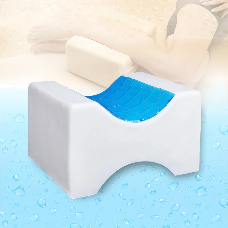 Almofada ergonômica para pernas em gel para alívio de pressão