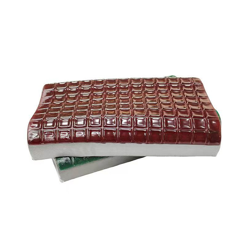 Almofada de gel com contorno alto-baixo para suporte cervical