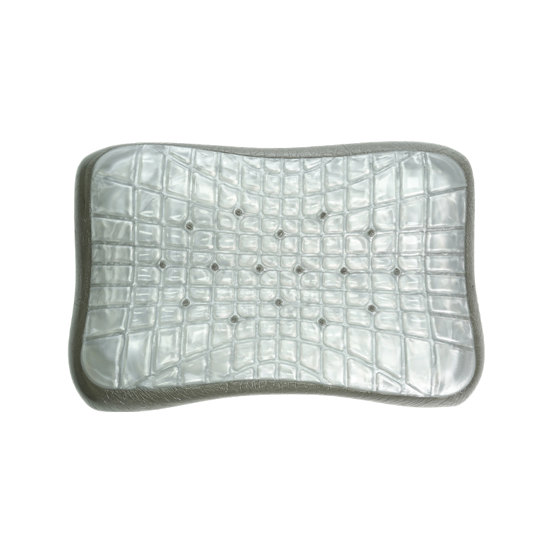 Almofada de gel perfurada respirável